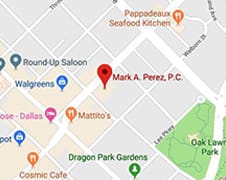 Dallas Office Map